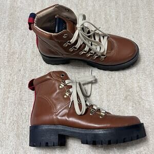 Brown Leather Women's Boots